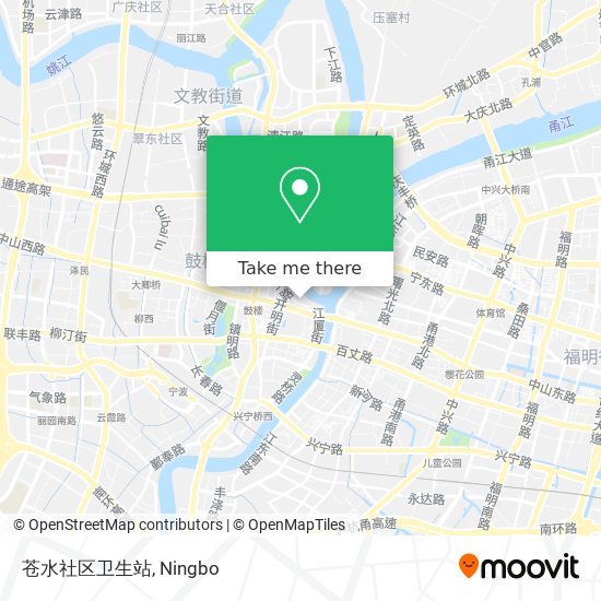 苍水社区卫生站 map