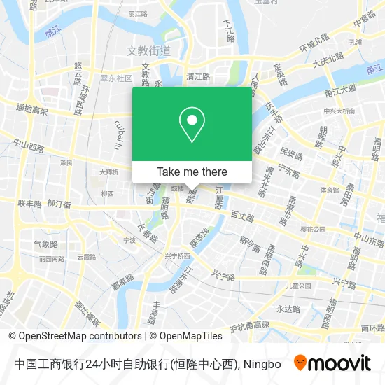 中国工商银行24小时自助银行(恒隆中心西) map