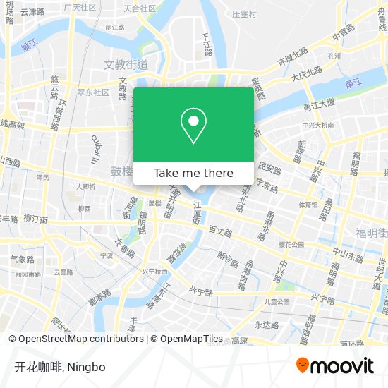 开花咖啡 map