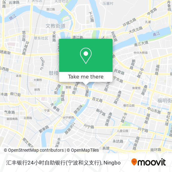 汇丰银行24小时自助银行(宁波和义支行) map