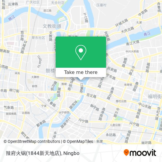 辣府火锅(1844新天地店) map
