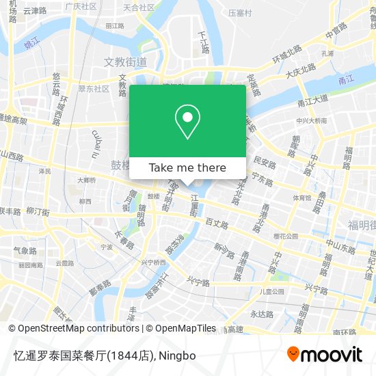 忆暹罗泰国菜餐厅(1844店) map