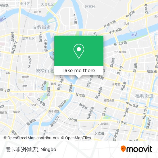 意卡菲(外滩店) map