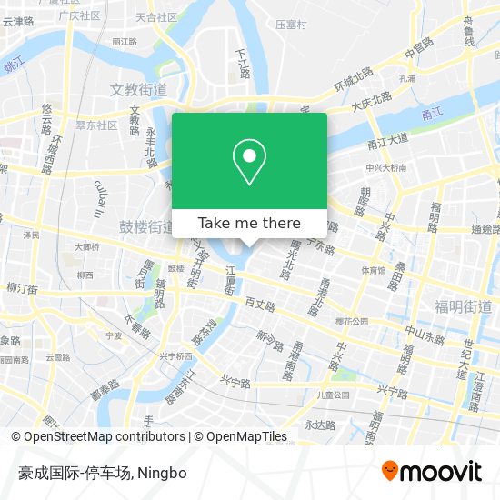 豪成国际-停车场 map