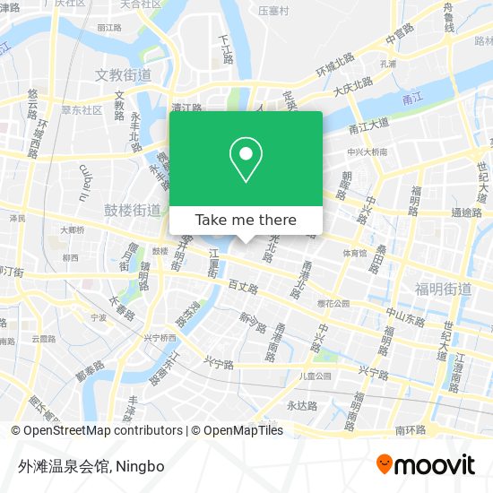 外滩温泉会馆 map