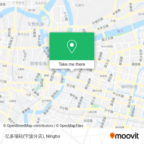 亿多瑞站(宁波分店) map