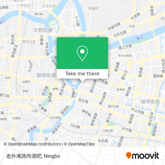 老外滩路尚酒吧 map