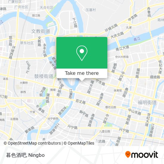 暮色酒吧 map