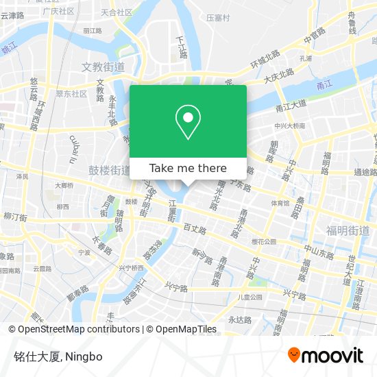 铭仕大厦 map