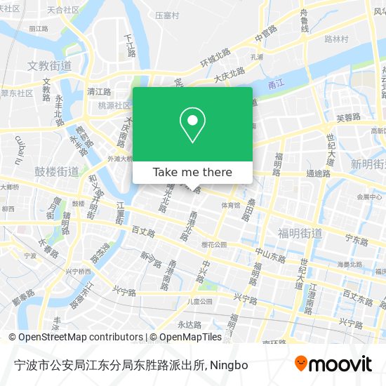 宁波市公安局江东分局东胜路派出所 map