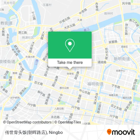 传世骨头饭(朝晖路店) map