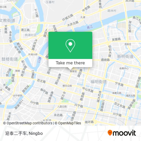 迎泰二手车 map