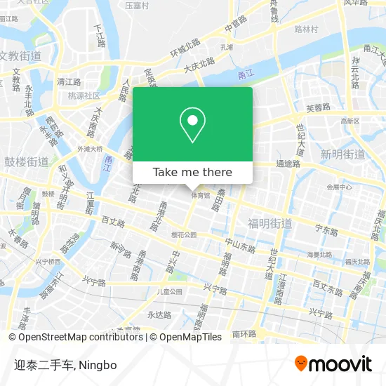 迎泰二手车 map