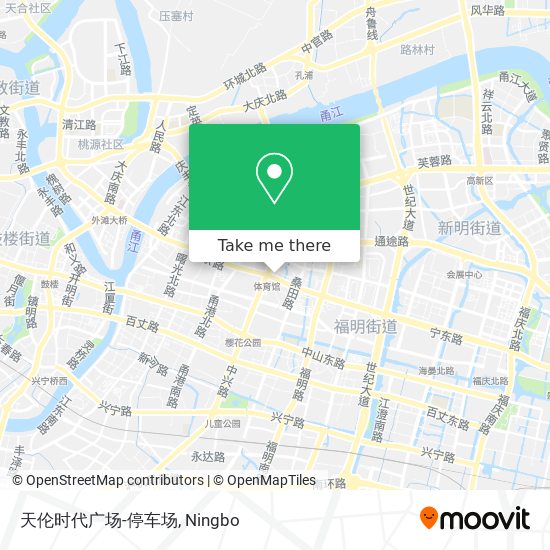 天伦时代广场-停车场 map