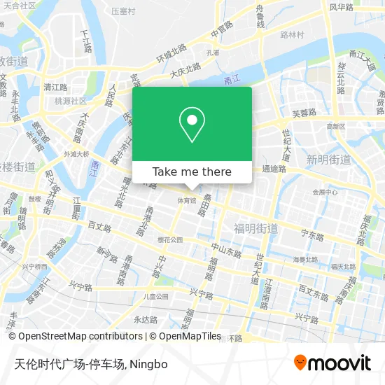 天伦时代广场-停车场 map