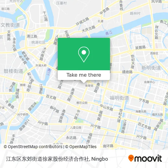 江东区东郊街道徐家股份经济合作社 map
