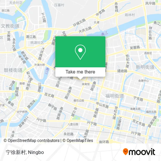 宁徐新村 map