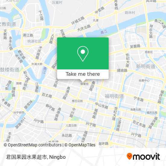 君国果园水果超市 map
