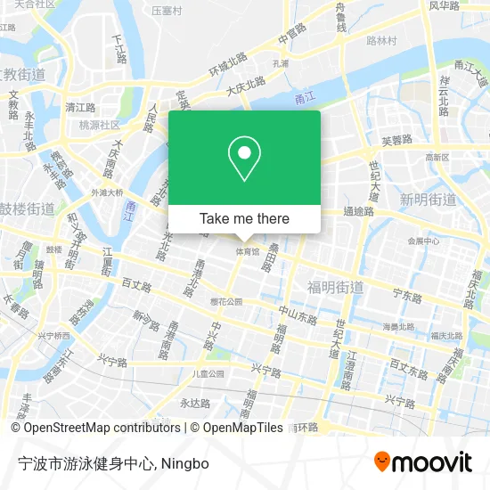 宁波市游泳健身中心 map