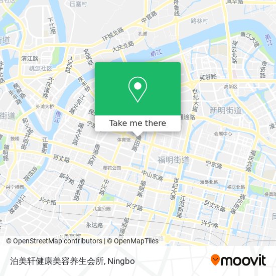 泊美轩健康美容养生会所 map
