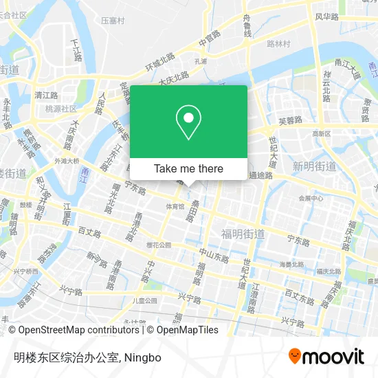 明楼东区综治办公室 map