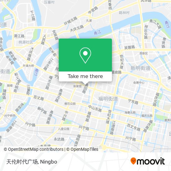 天伦时代广场 map
