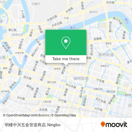 明楼中兴五金管道商店 map