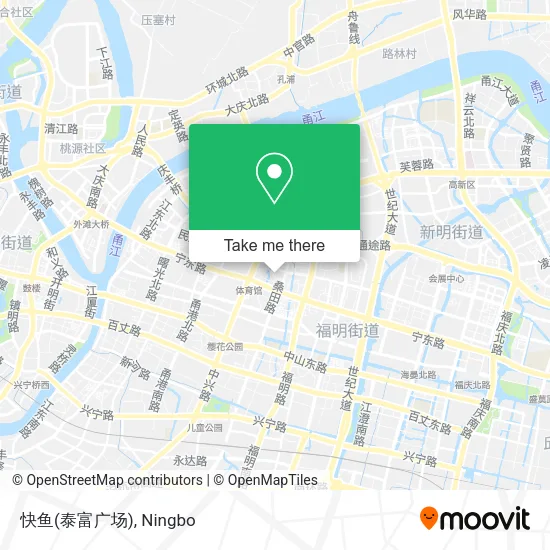 快鱼(泰富广场) map