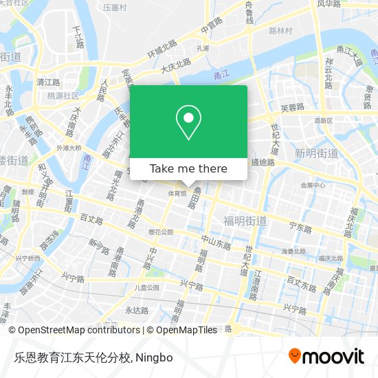 乐恩教育江东天伦分校 map