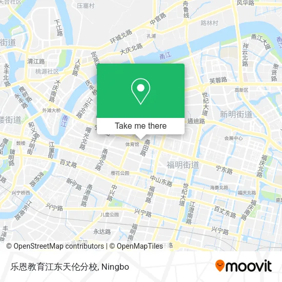 乐恩教育江东天伦分校 map