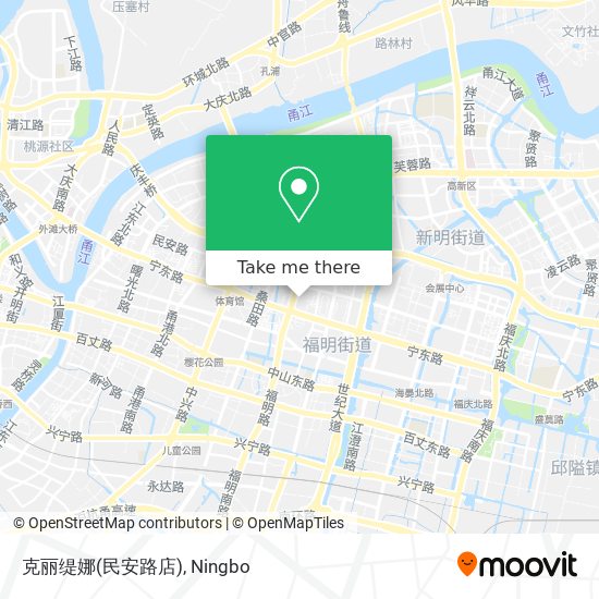 克丽缇娜(民安路店) map