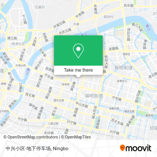 中兴小区-地下停车场 map