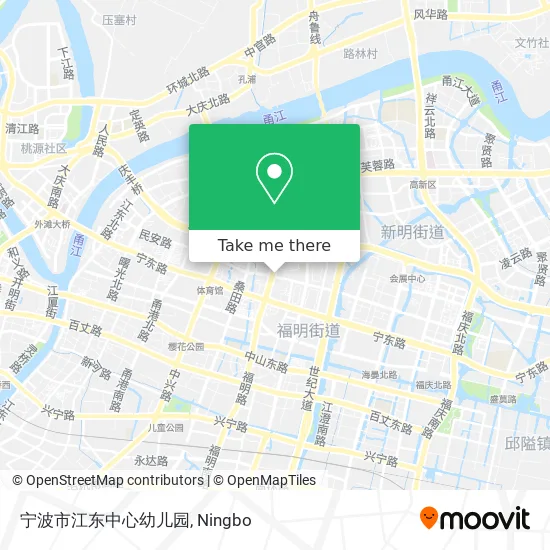 宁波市江东中心幼儿园 map