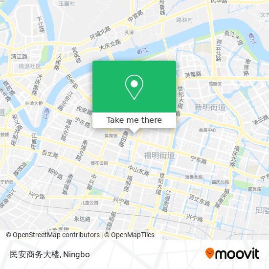 民安商务大楼 map