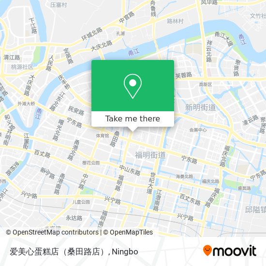 爱美心蛋糕店（桑田路店） map