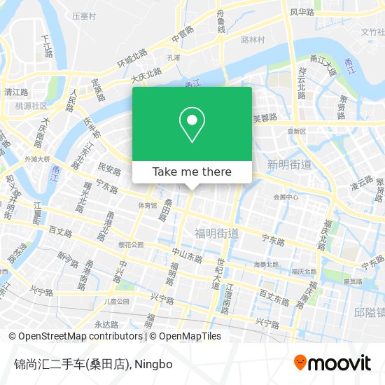 锦尚汇二手车(桑田店) map