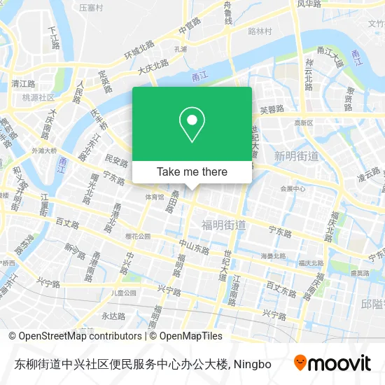 东柳街道中兴社区便民服务中心办公大楼 map