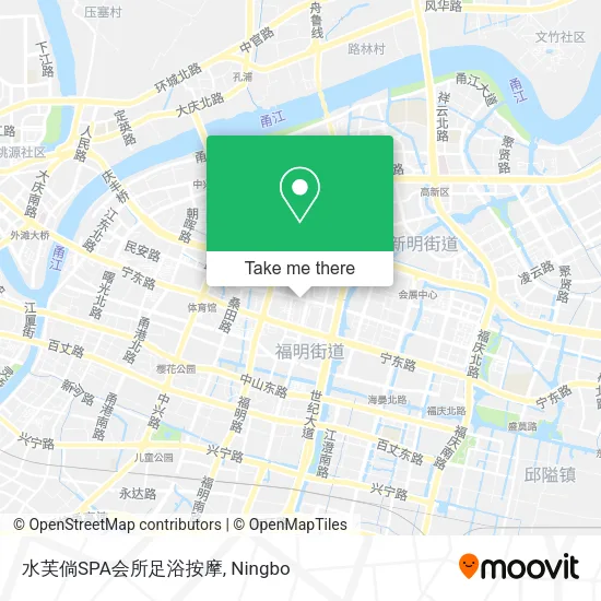 水芙倘SPA会所足浴按摩 map