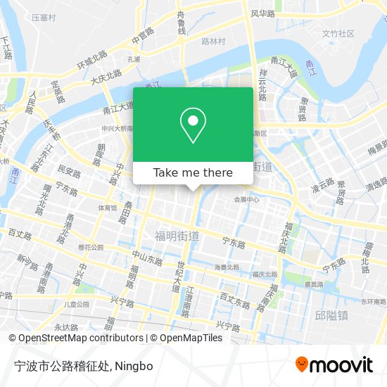 宁波市公路稽征处 map