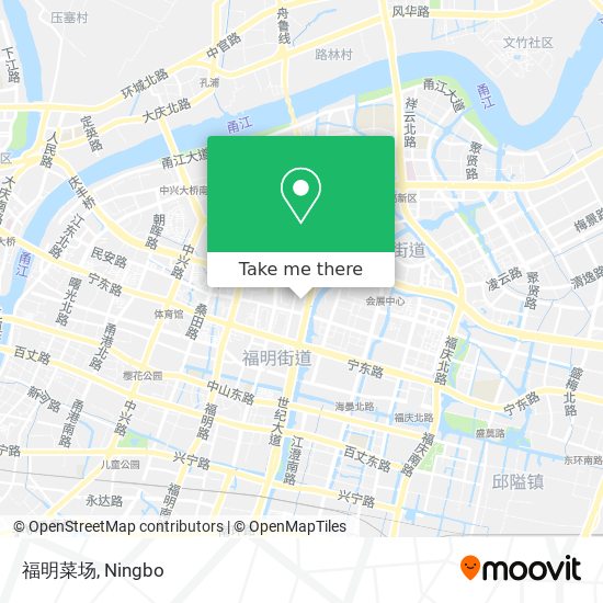 福明菜场 map