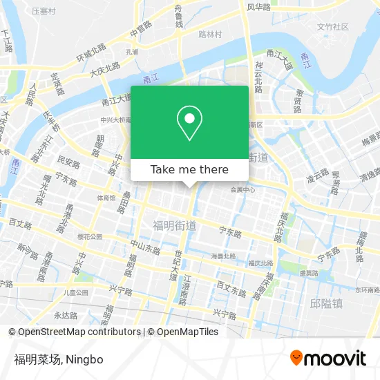 福明菜场 map