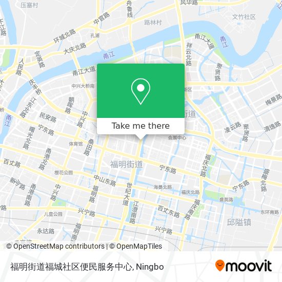福明街道福城社区便民服务中心 map