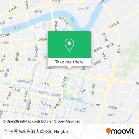 宁波秀东尚座酒店式公寓 map