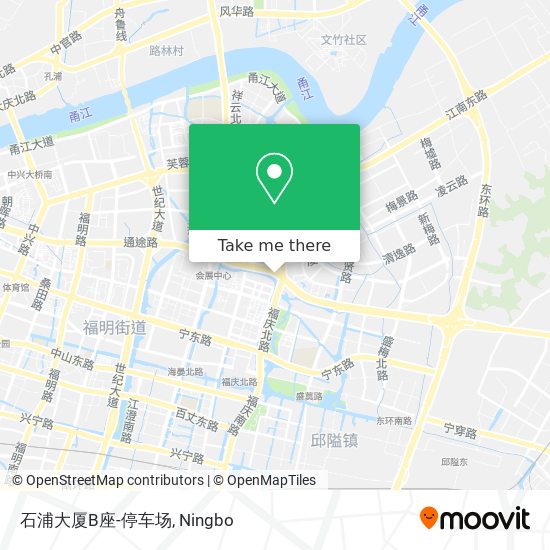 石浦大厦B座-停车场 map