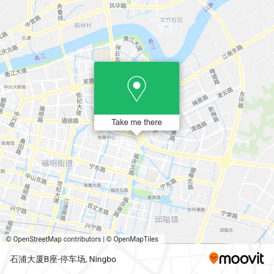 石浦大厦B座-停车场 map