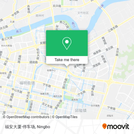 福安大厦-停车场 map