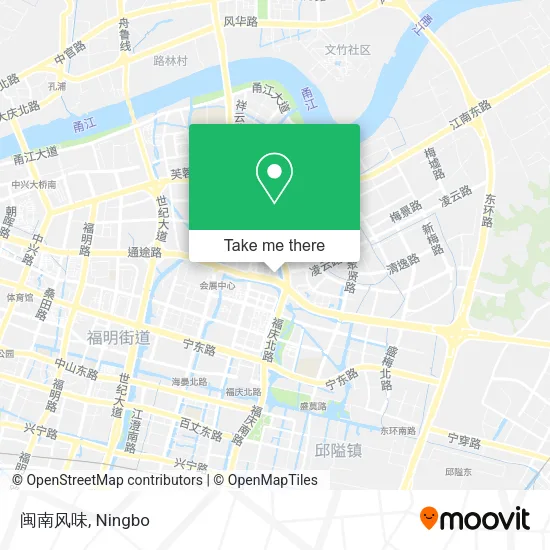 闽南风味 map