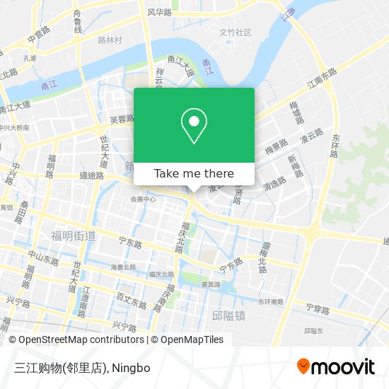 三江购物(邻里店) map