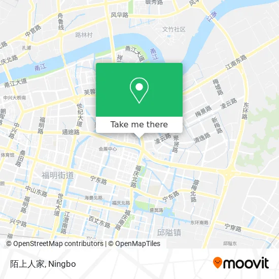 陌上人家 map