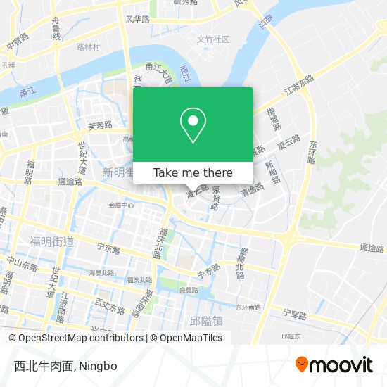西北牛肉面 map